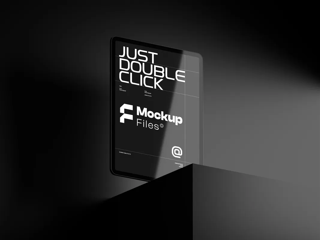 Download Free PSD iPad Pro 12.9 Mockup